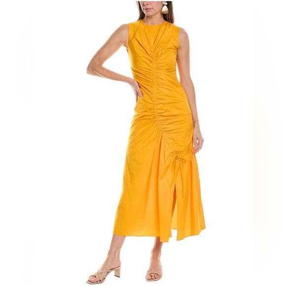 SANDRO  Rosie Midi Dress Small - Picture 1 of 16